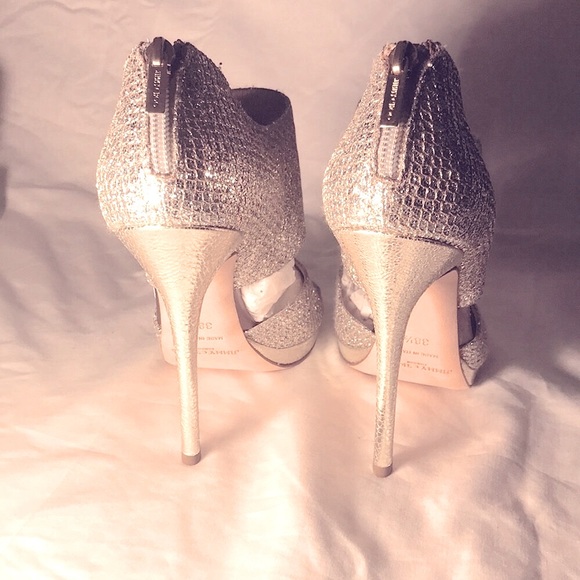 Jimmy Choo 38.5 EU Glitter/Champagne - Picture 3 of 9